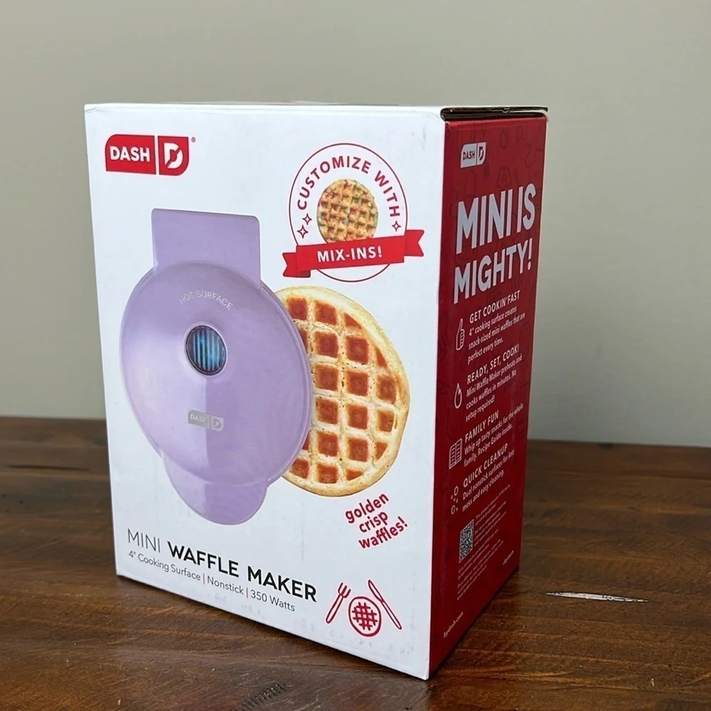 Last 1 - Dash • Mini Waffle Maker • Lilac